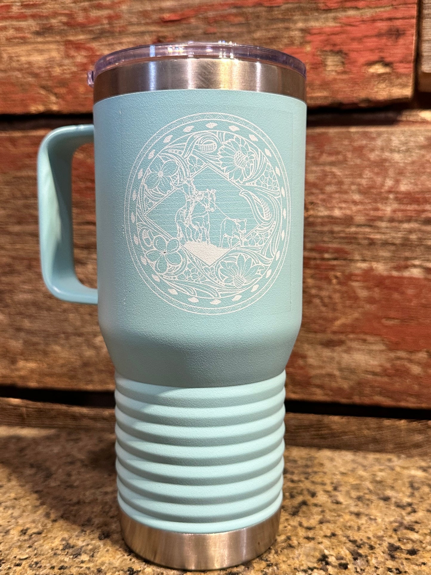 The Breakaway 20 oz tumbler The Rodeo Rose