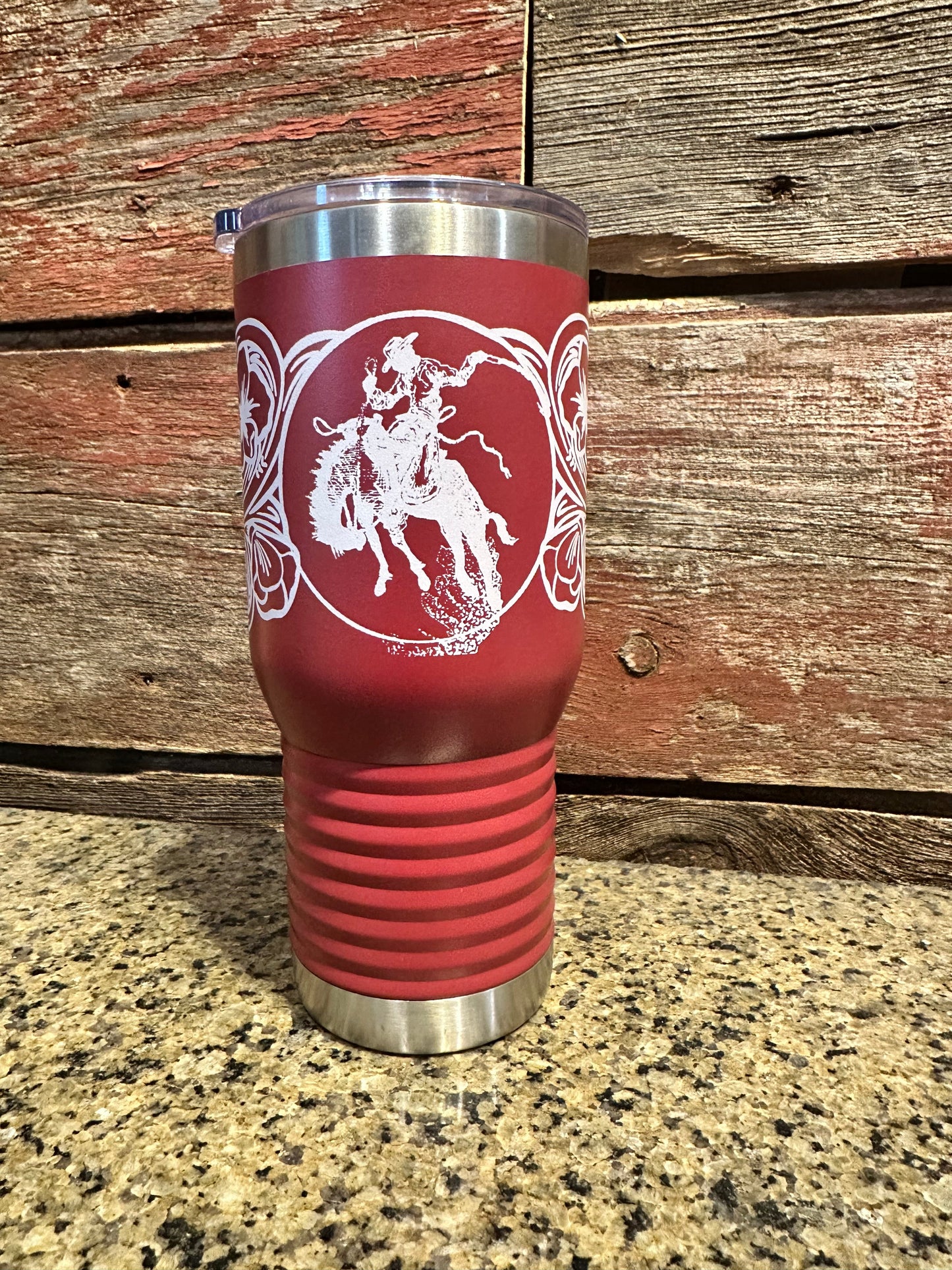 Ranch Bronc 20 oz tumbler The Rodeo Rose