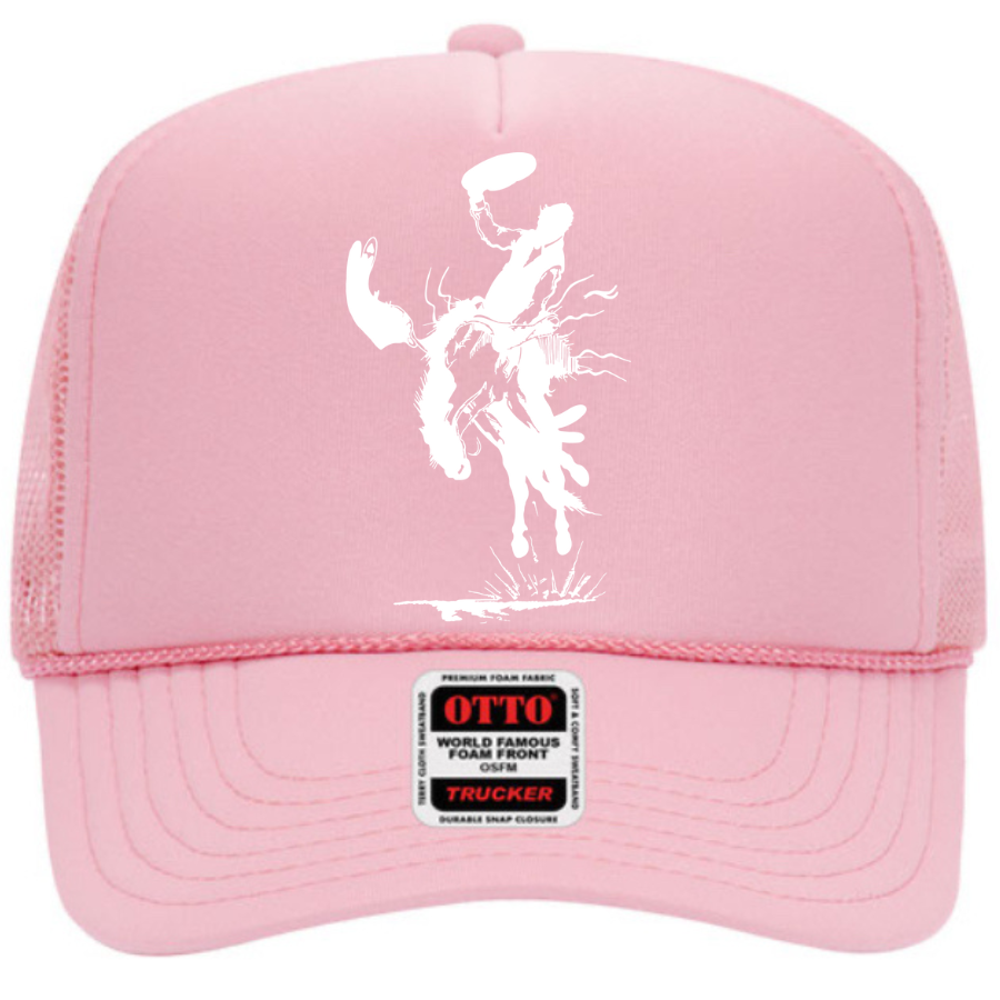 Bronc Snapper Foam Trucker Cap in Spring Colors