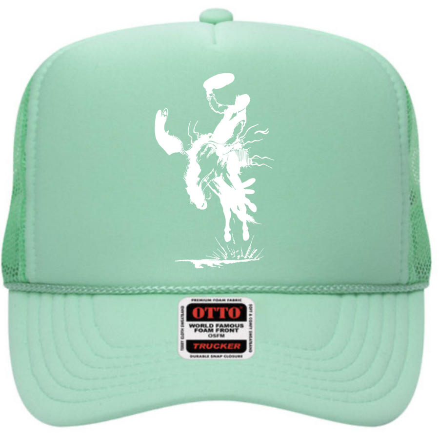 Bronc Snapper Foam Trucker Cap in Spring Colors