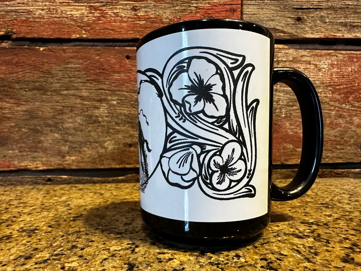Ranch bronc coffee mug 15 oz