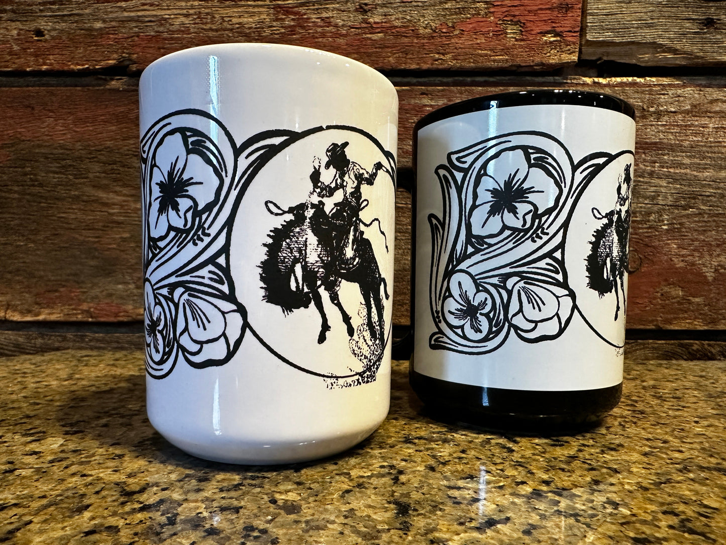 Ranch bronc coffee mug 15 oz