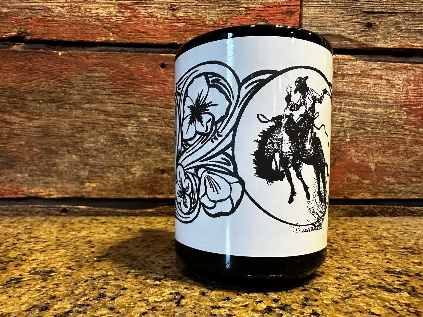 Ranch bronc coffee mug 15 oz