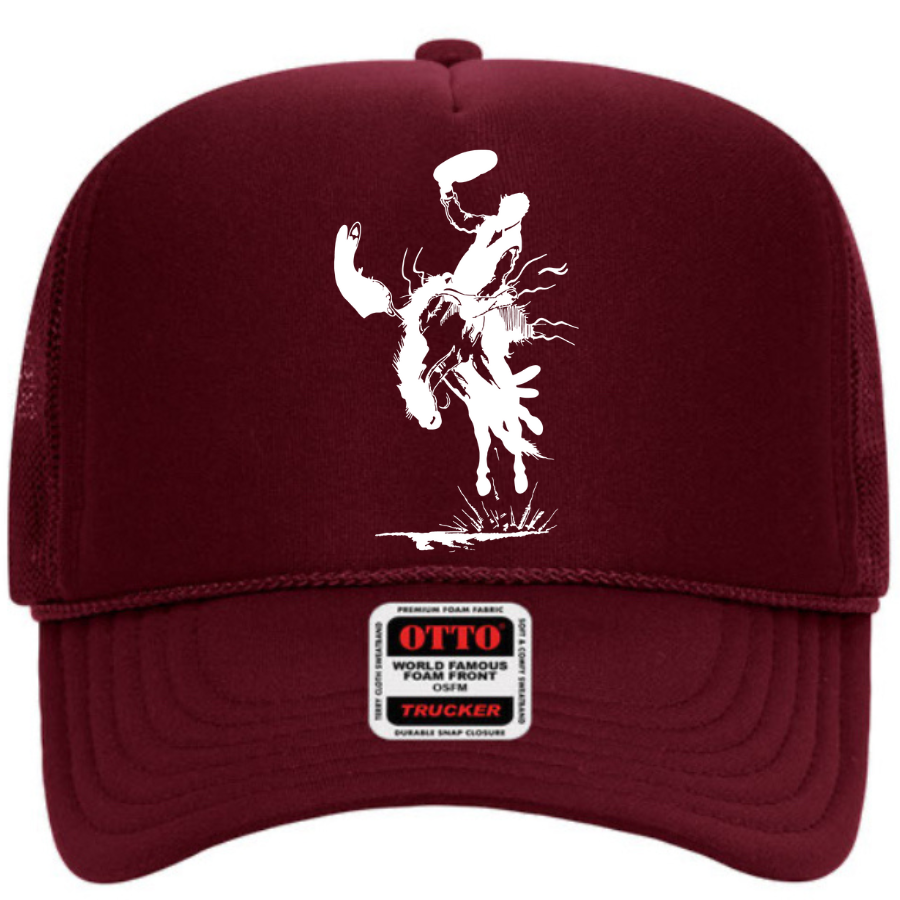 Bronc Snapper Foam Trucker Cap in Solids
