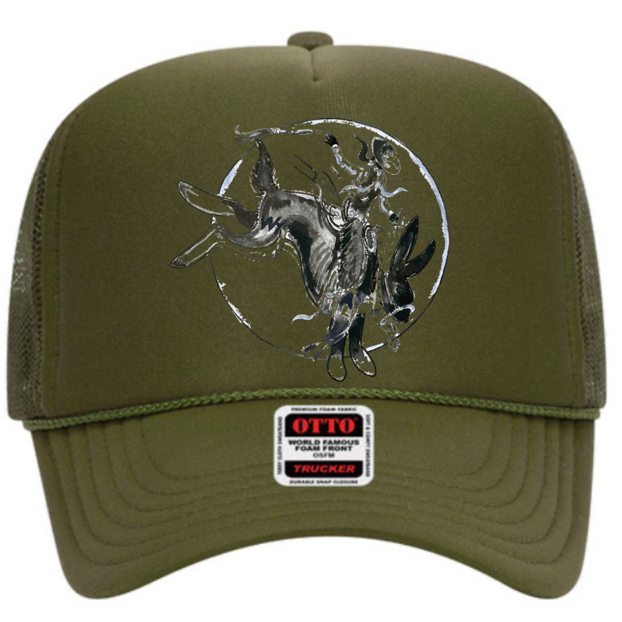 Bucking Jackrabbit Foam Trucker Cap in Solids