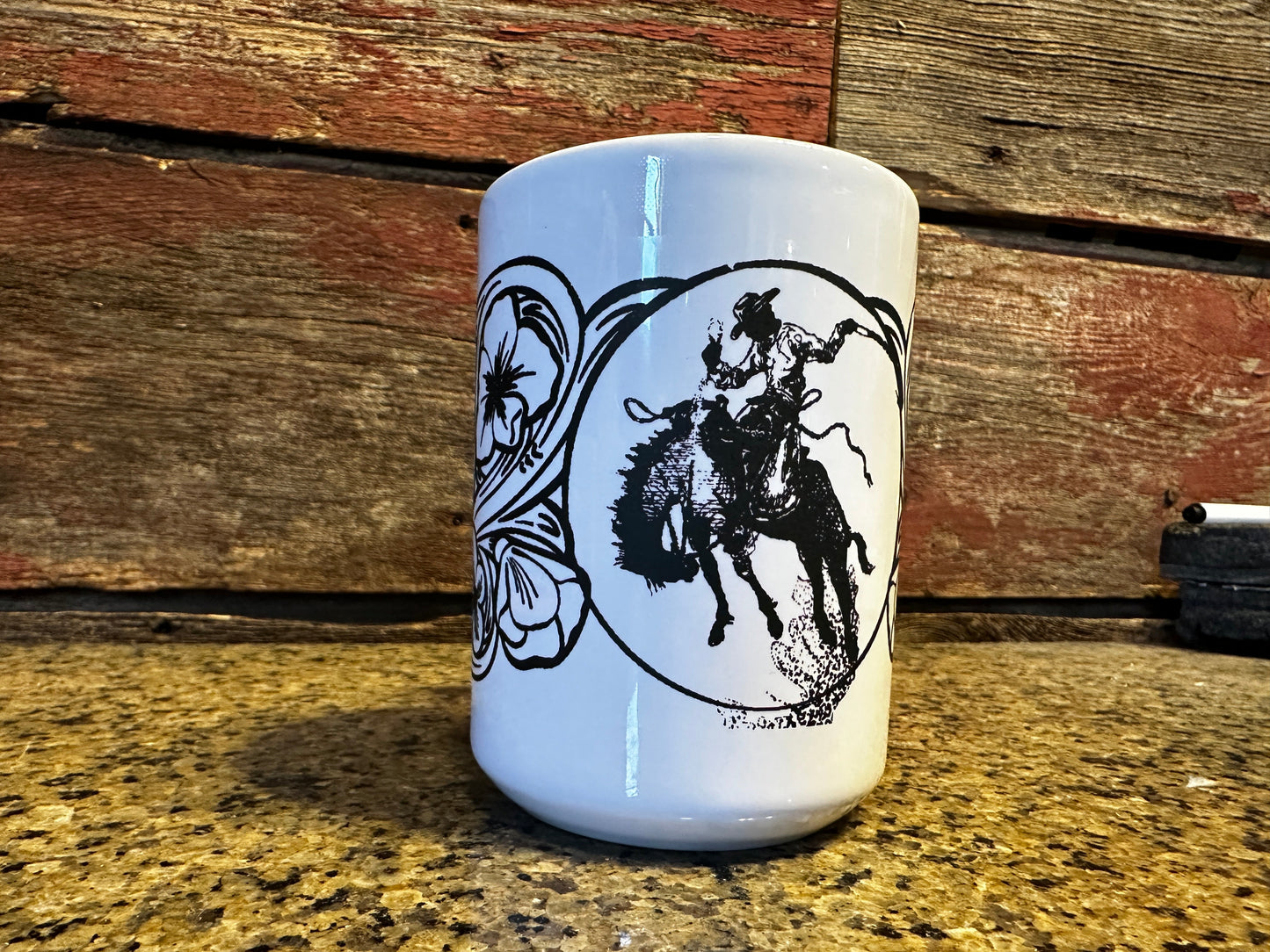 Ranch bronc coffee mug 15 oz