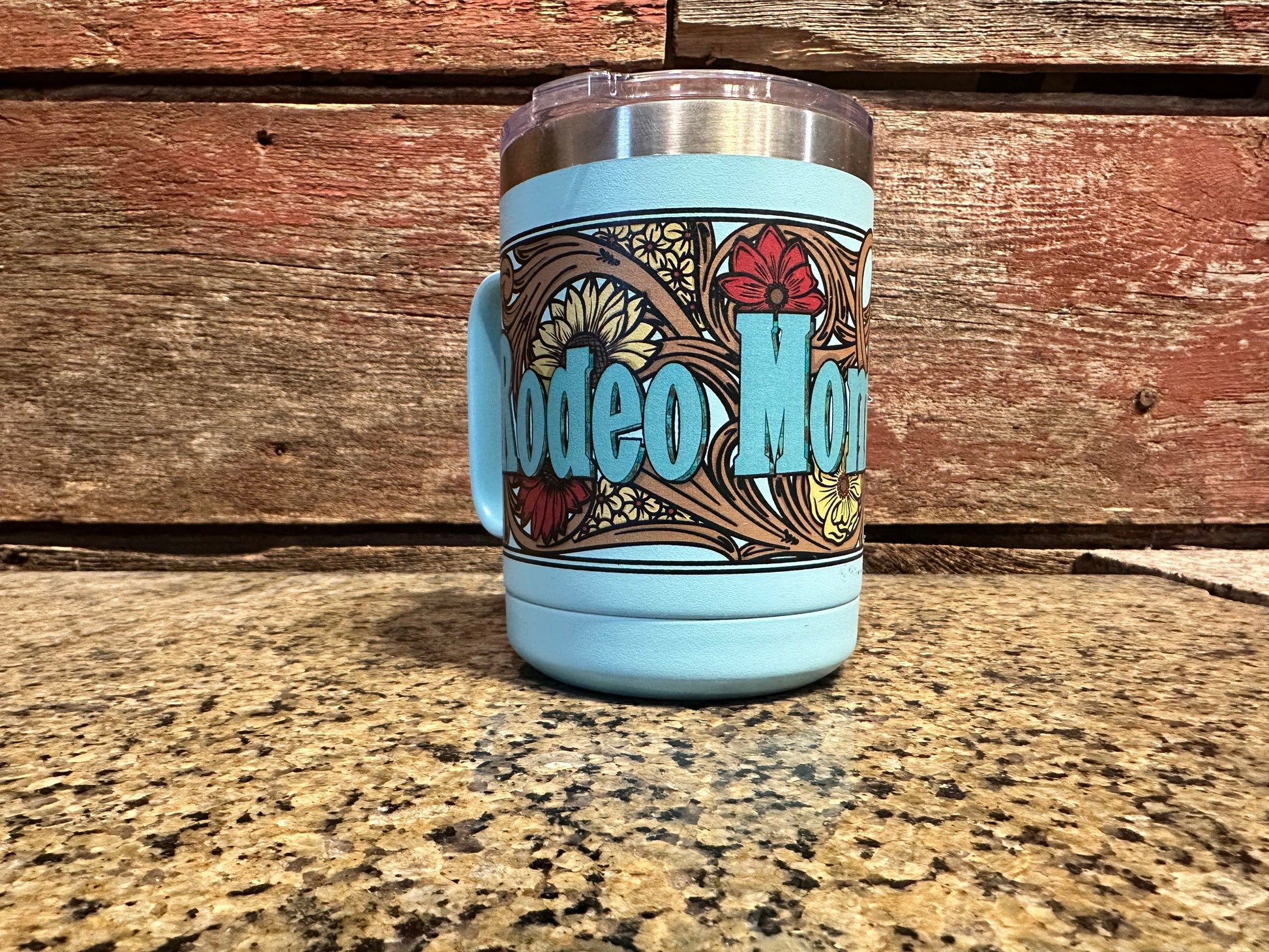 Rodeo Mom 15 oz coffee mug The Rodeo Rose