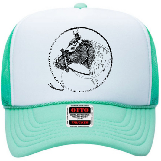 Jaquima Foam Trucker Cap in Spring Colors