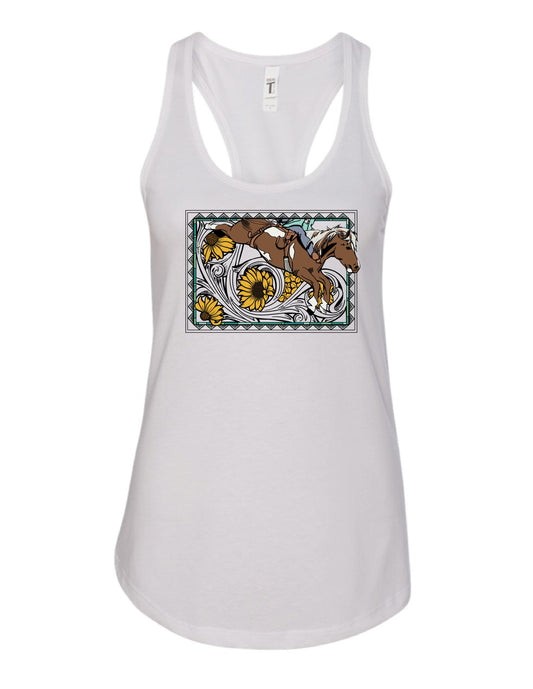 Bareback Horse Tank